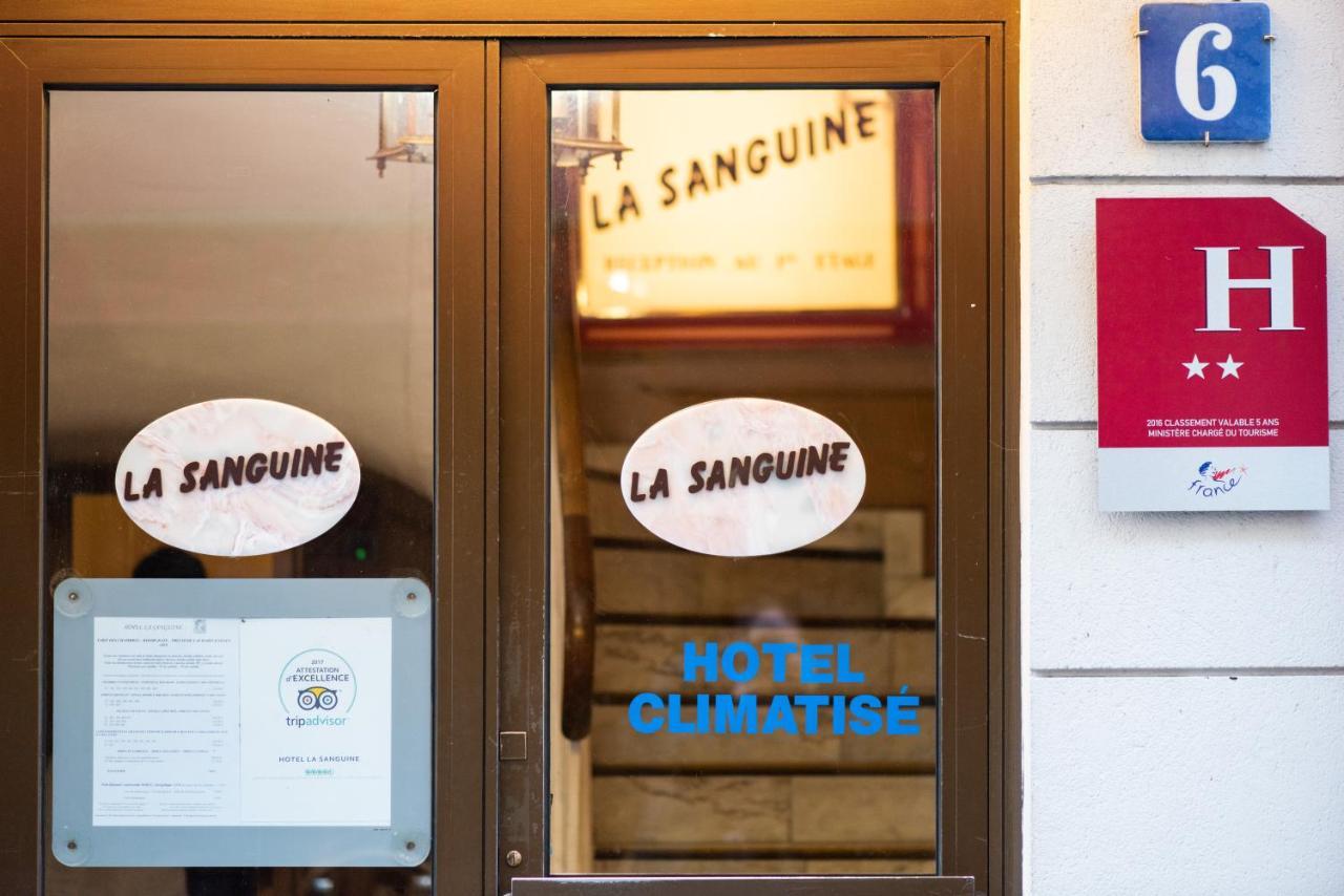 Hôtel La Sanguine Parigi Esterno foto